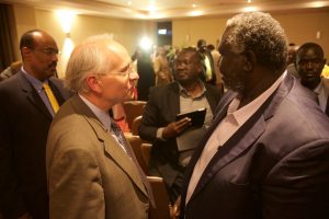 U.S. Special Envoy Donald Booth & SPLM-N Chairman Malik Agar (Nuba Reports)