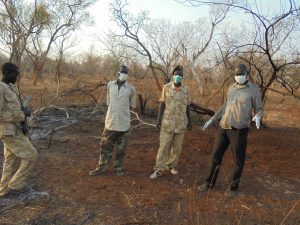 A team reviews bombs for chemical elements in Blue Nile (Amanda Sperber)
