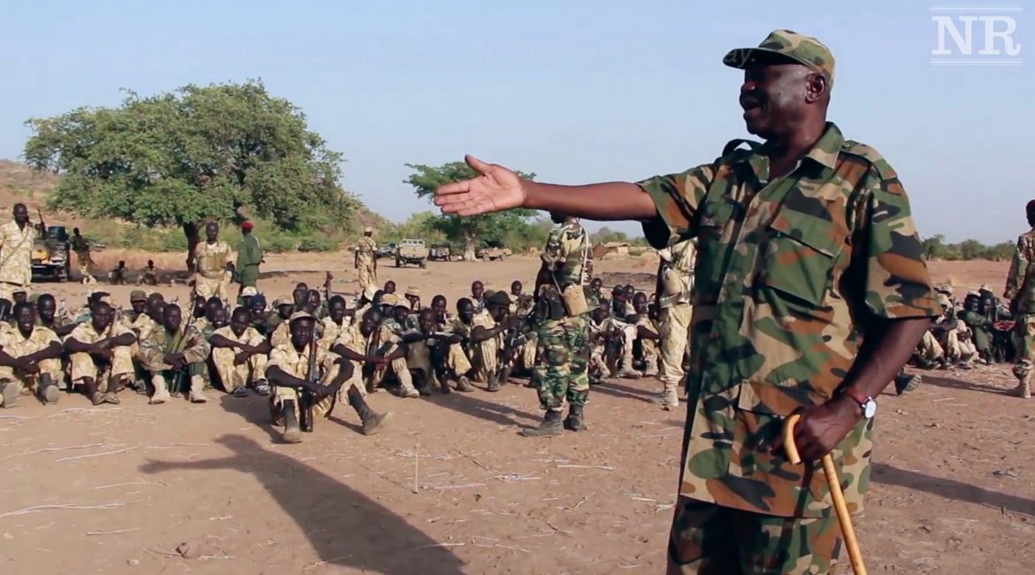 Hilu addresses SPLA-N soldiers